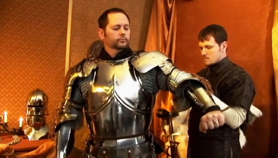 Arming a Medieval Knight