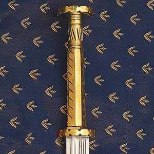 Brass Hilted Rondel Dagger