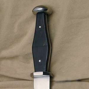 Horn Rondel Dagger