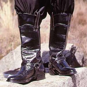 Black Medieval Boots