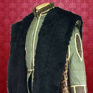 Brocade Courtly Cape