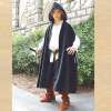 Velvet Long Cape for Children - Image 2