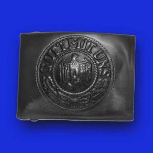 German WWII Wehrmacht Pistol Belt & Buckle