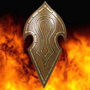 Elven Battle Shield - Latex
