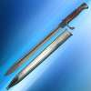 98 Butcher Blade Bayonet w/ Scabbard & Frog - Image 2