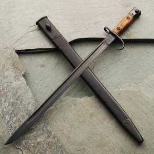 1907 Bayonet w/ Hooked Quillion & Sheath