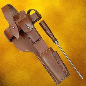 C-96 Leather Harness And Cleaning Rod