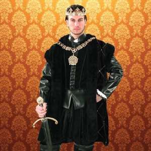 Duke of Suffolk Black Fur-Trimmed Cape
