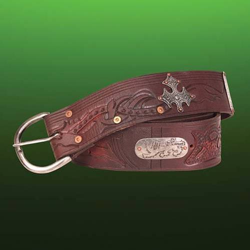 Windlass Medieval Outlaw Thin Leather Belt 
