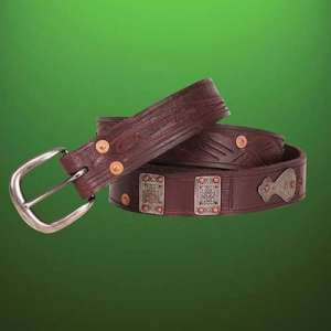 Outlaw Thin Leather Belt