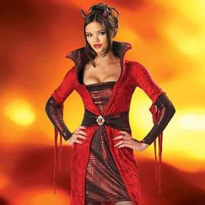 Seductive Devil Ladies Compete Costume