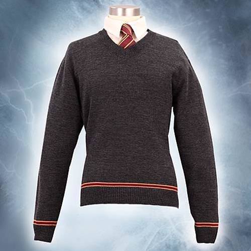 Harry Potter Fleece Sweater Embroidery Chaud School Uniform Pull Sweats