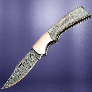 Damascus Folder-Acrylic Scales