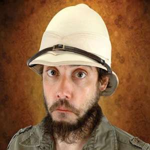 Economy British "Pith " Helmet