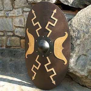 Oval Roman Shield