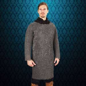Mail Armor Shirt, Riveted Dark Aluminum