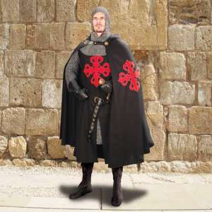 Crusader's Hooded Cape