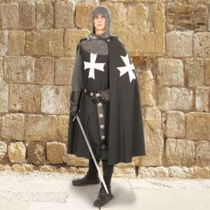 Hospitaller Hooded Cape