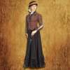 Winchester Brown Corset Coat - Image 2
