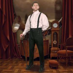 Jalopy Pants with Suspenders