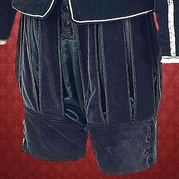 Duke of Suffolk Slash Paneled Pants