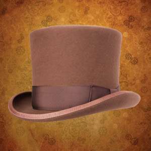 Victorian Top Hat - Pecan
