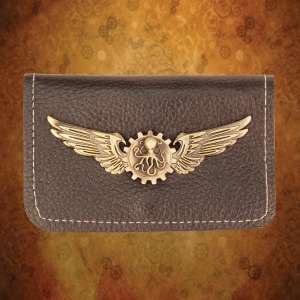 Steampunk Bi-fold Wallet
