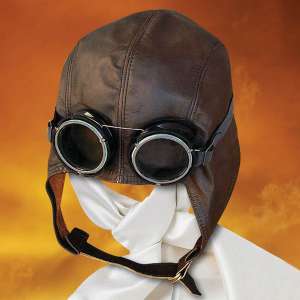 Leather Flying Cap