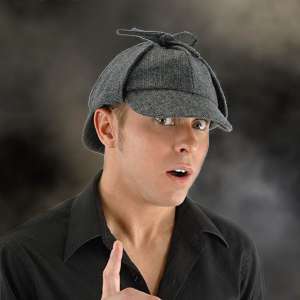 Sherlock Holmes Deerstalker Cap