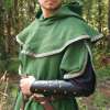 Huntingdon Green Over Tunic with Hood - Image 5