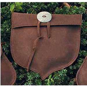 Acorn Leather Pouch