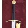 Brass Two Hand Battle Sword - Image 2