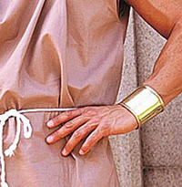 Brass Wrist Cuffs