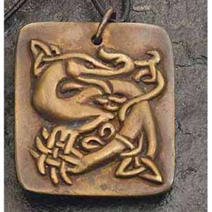 Celtic Seabeast Pendant