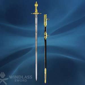 Royal Company of Archers Officers Sword with Scabbard