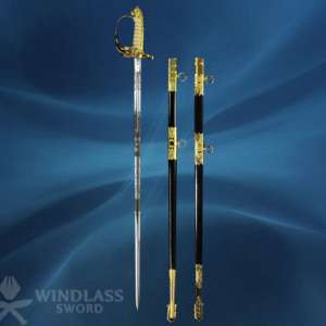 Royal Navy Officers Sword with Scabbard