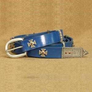 Thin Blue Knightly Belt