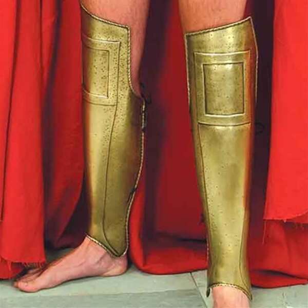 "300" Brass Spartan Greaves