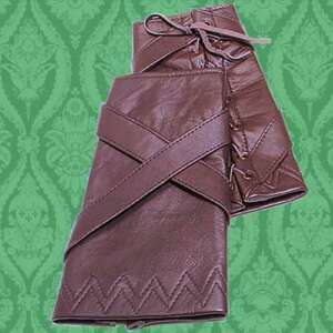 Leather Arm Guards- Criss Cross