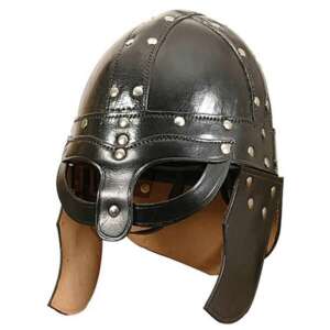 Leather Viking Helmet