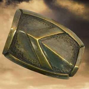 "300" Rectangular Brooch
