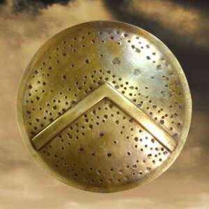 "300" Round Brooch