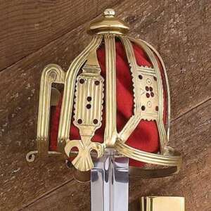 Brass Basket Hilt Claymore