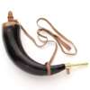 Powder Horn With Brass Powder Dispenser - Image 2