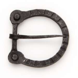Forged Knightly Belt Buckle