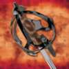The Corsair Cutlass Barbary Pirate Sword with Leather Scabbard - Image 5