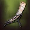 Twisted Iron Drinking Horn Stand - Image 2
