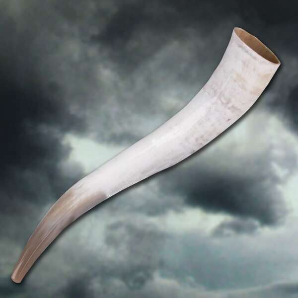 Loki's Oversized Drinking Horn with Stand