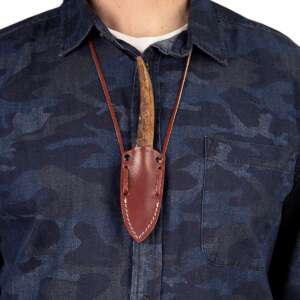 US Made Stag Neck Knife