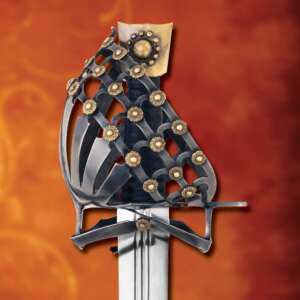 Mercenary Schiavona Half Basket-Hilt Sword